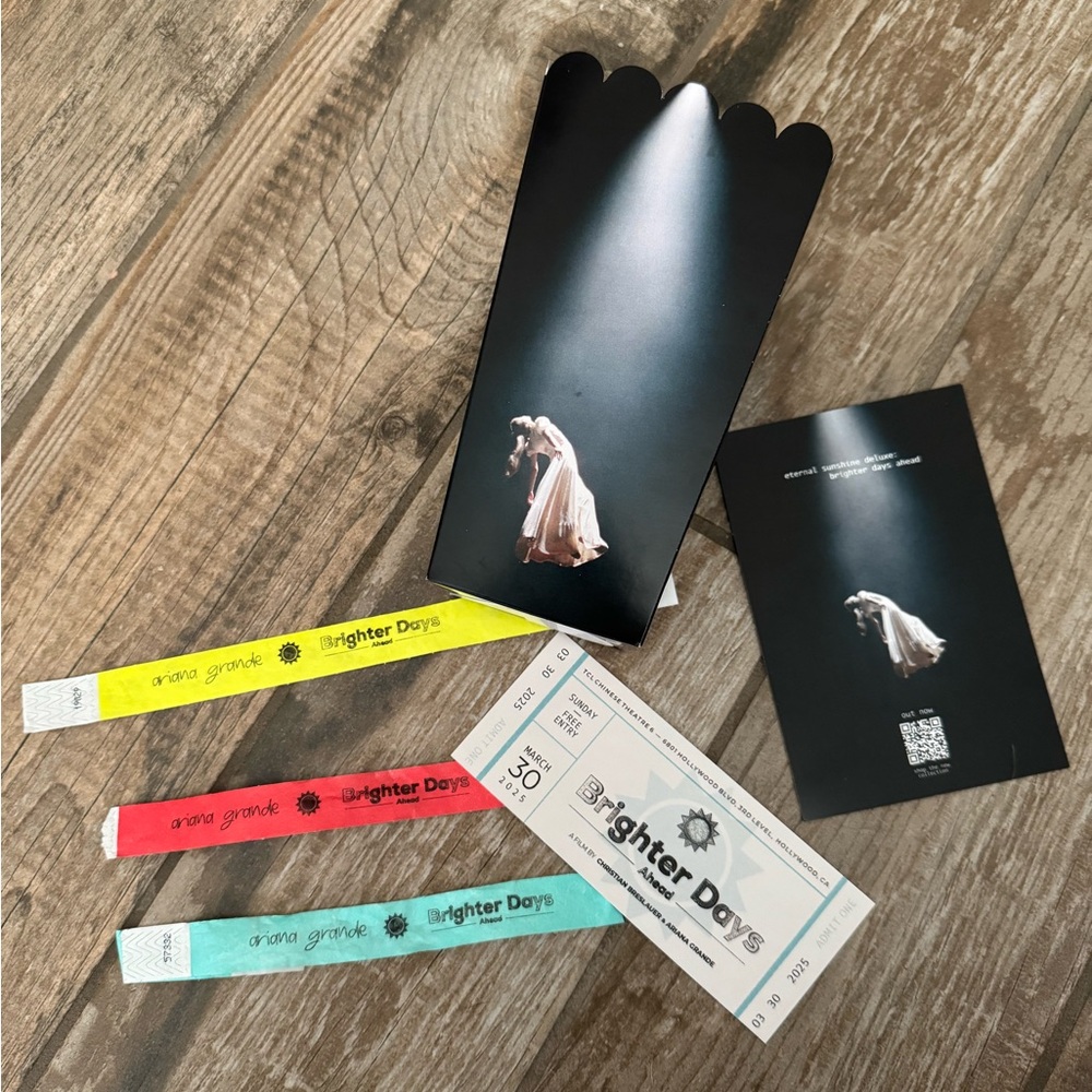 Ariana Grande: eternal sunshine deluxe: brighter days ahead screenings pack